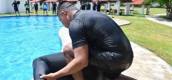 Guardia Estatal se capacita en rescate acuático y autosalvamento