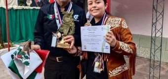 BELENHEN  SANCHEZ SANTIAGO ALUMNA DEL CBTIS 103 PRIMER LUGAR CATEGORÍA, MEDICINA Y SALUD CBTIS 103 EL MEJOR PLANTEL