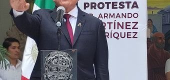 LÚCIDA TOMA DE PROTESTA DEL DR. ARMANDO MARTÍNEZ MANRIQUEZ, SEGUNDO PERÍODO
