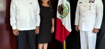 Participa Armando Martínez en la conmemoración del 203 aniversario de la Armada de México