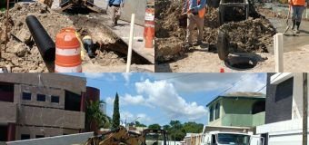 Constante mantenimiento de COMAPA SUR a la red hidrosanitaria