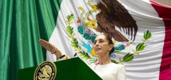 Asiste Américo Villarreal a toma de posesión de Claudia Sheinbaum