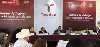 Garantiza gobierno de Américo obra pública para los 43 municipios de Tamaulipas