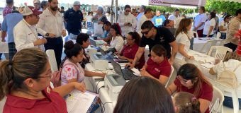 Participa COMAPA SUR en Jornada del Bienestar del municipio de Tampico