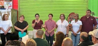 Responde Mónica Villarreal Compromiso con Locatarios del Mercado del Norte