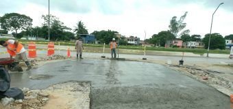 Avanza programa de reposición de pavimento de COMAPA SUR