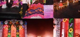 Américo y María fortalecen tradiciones del Día de Muertos en Tamaulipas
