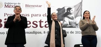 ADELANTO: PROGRAMAS DEL BIENESTAR DESDE NUEVO LAREDO, TAMAULIPA ST-MEC ES LA ÚNICA FORMA DE MÉXICO, EUA Y CANADÁ DE ENFRENTAR CON ÉXITO LA COMPETENCIA ECONÓMICA Y COMERCIAL CON CHINA: PRESIDENTA CLAUDIA SHEINBAUM DESDE NUEVO LAREDO, TAMAULIPAS