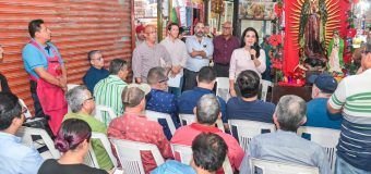 Plantea Mónica Villarreal Mejorar Condiciones del Mercado Municipal Francisco I. Madero