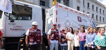 Anuncia Mónica Villarreal Nueva Adquisición de Más Camiones Recolectores de Basura