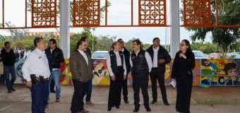 Rector de la UAT supervisa en el Campus Sur obras de infraestructura