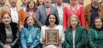 Recibe Mónica Villarreal Reconocimiento de la Comunidad Tamaulipeca en la CDMX