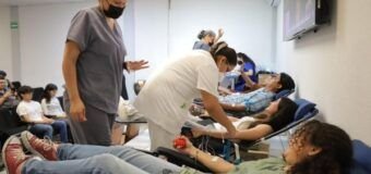 Colabora la UAT en campaña altruista para la donación de sangre