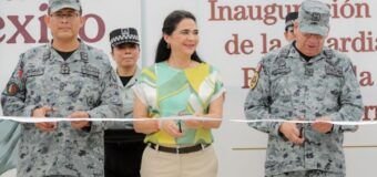 Fortalece Mónica Villarreal Seguridad Coordinada al Inaugurarse Complejo de Guardia Nacional