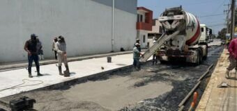 COMAPA SUR concluye obra de colector y avanza con pavimentación en la zona norte
