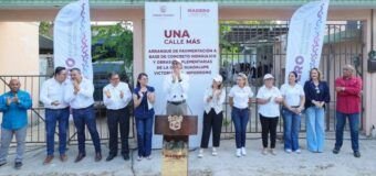 Con respaldo de Dr. Américo, Madero avanza con más pavimentación: Erasmo González