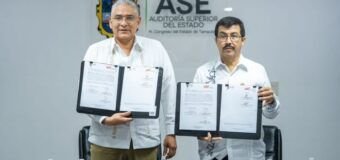 Firman convenio la UAT y la Auditoría Superior del Estado