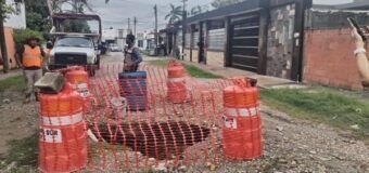 Refuerza COMAPA SUR acciones ante riesgo de hundimientos por lluvias y antigüedad en tuberías