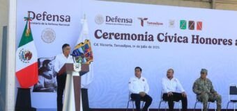 Avances en seguridad en Tamaulipas son fruto del esfuerzo conjunto: Américo
