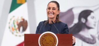 Reconoce presidenta trabajo de Américo para construir el Puerto del Norte