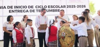 Erasmo González da fuerte impulso a la educación en Ciudad Madero