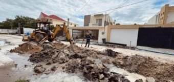 Rehabilita COMAPA SUR red sanitaria en Ciudad Madero para beneficio de cuatro fraccionamientos