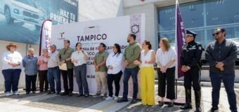 Mónica Villarreal inaugura obras de reencarpetado por 6 MDP