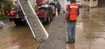 COMAPA SUR concluye rehabilitación de línea general de drenaje y pavimentación en importante sector de Tampico