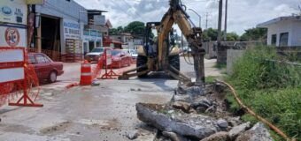 COMAPA Sur avanza en la modernización de colectores en la zona norte de Tampico
