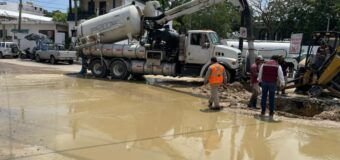 Avanza renovación de la red sanitaria en Tampico con respaldo del Gobierno del Estado