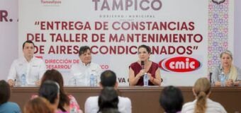 Ayuntamiento de Tampico impulsa el autoempleo femenino con formación en oficios técnicos