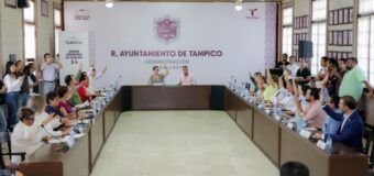 Aprueba Cabildo de Tampico Incorporación de Espacios Públicos al Patrimonio Municipal