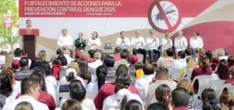 Participa Mónica Villarreal en Estrategia Regional Contra el Dengue