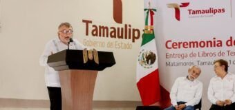 En Matamoros, secretario de Finanzas arranca Ciclo Escolar 2025–2026 en representación del gobernador Américo Villarreal