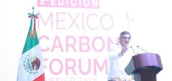 Inaugura Américo la 5ª edición del México Carbon Forum en Tampico