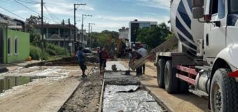 COMAPA SUR mejora la red sanitaria y repone pavimento en el Fraccionamiento Castores
