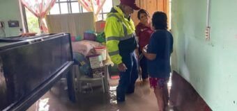 Respalda alcalde Armando Martínez a familias afectadas por lluvias