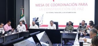 Instruye Américo Villarreal a mantener vigilancia permanente en zona conurbada ante crecida del Pánuco