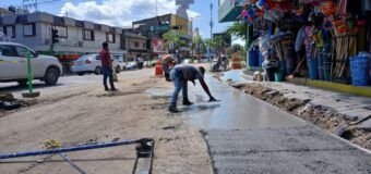 Concluye COMAPA SUR rehabilitación de drenaje y pavimento en la calle Henry Dunant