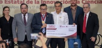 Investigador de la UAT recibe Premio Estatal de Innovación, Ciencia y Tecnología 2025