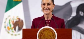 Presidenta Claudia Sheinbaum encabeza banderazo de inicio de obra del tramo Arroyo El Sauz-Nuevo Laredo del Tren del Golfo de México