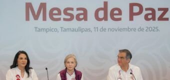 Refrenda Mónica Villarreal compromiso con la seguridad y la paz en Tampico