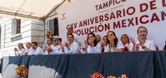 Conmemora Tampico 115 Aniversario de la Revolución Mexicana