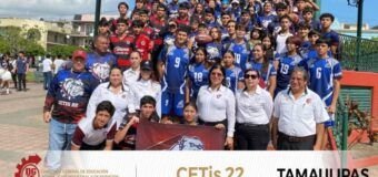 Excelente y brillante participación del Cetis 22 en el desfile, de la revolución mexicana.