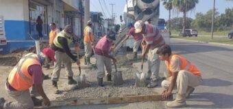 Continúa COMAPA SUR con la restauración de pavimentos tras obras hidrosanitarias