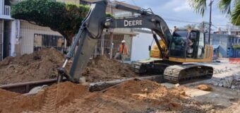 Registra avance significativo la rehabilitación de la red sanitaria en sector de Ciudad Madero