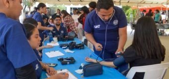 Colabora la UAT con el Sector Salud en jornadas de vacunació