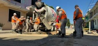 COMAPA Sur prioriza la seguridad y la movilidad con la reposición de pavimento tras obras hidrosanitarias