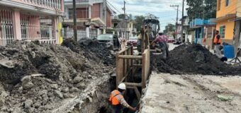 Avanza rehabilitación de la red sanitaria en la colonia Morelos de Tampico