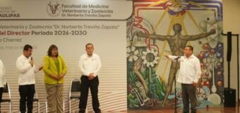 Rinde protesta director electo de la Facultad de Veterinaria de la UAT